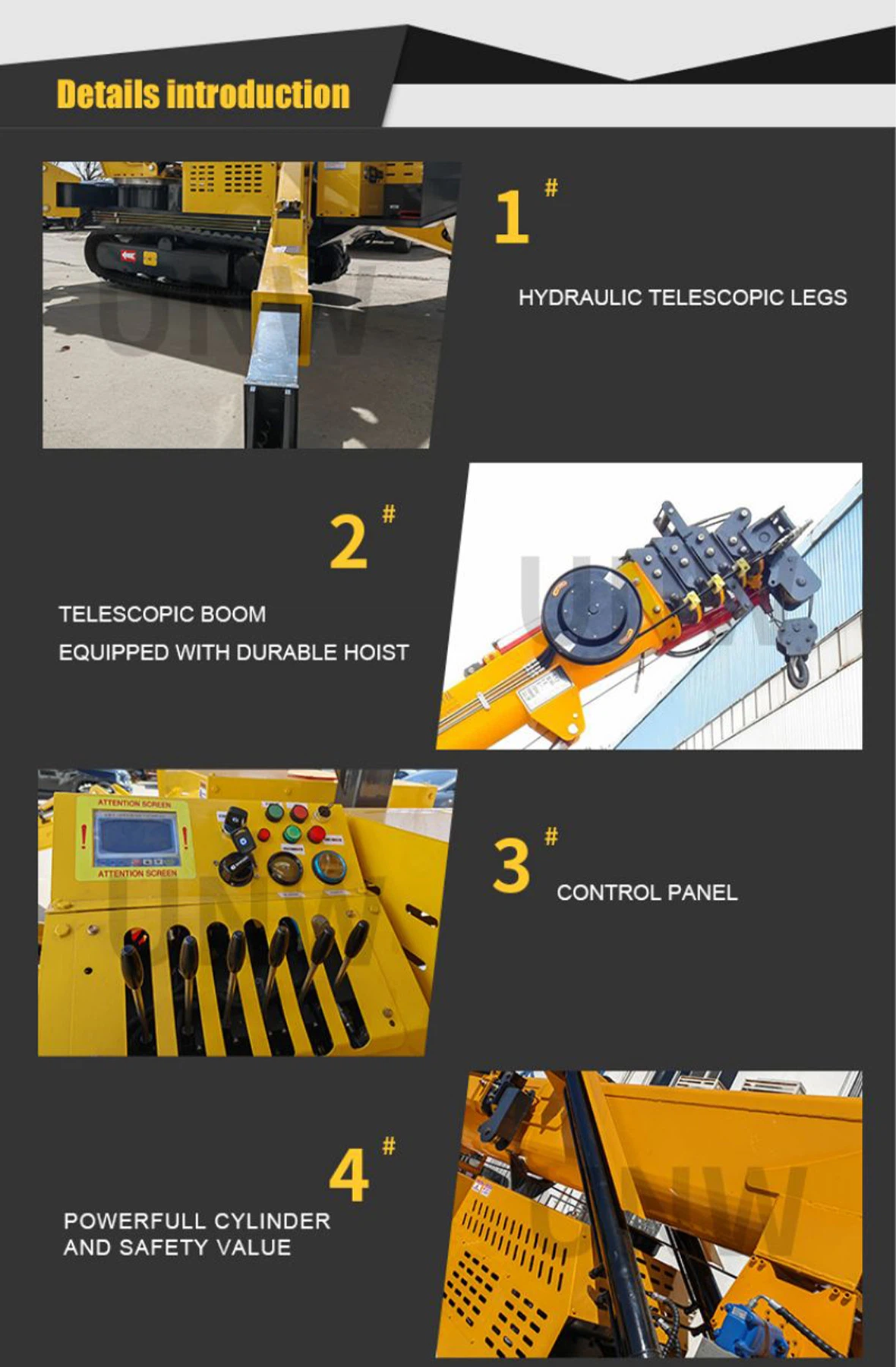 Telescopic Crawler Crane Telescopic Crawler Crane