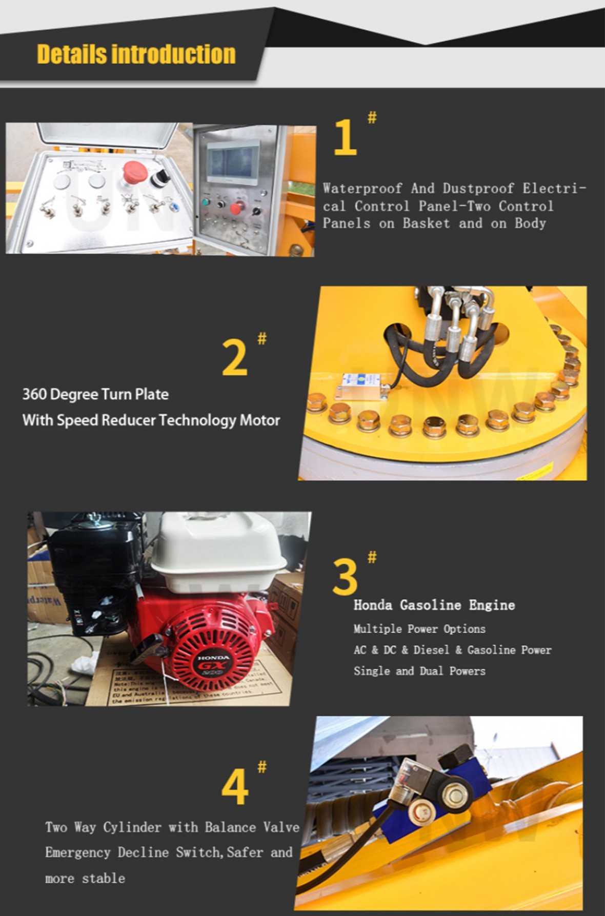 telescopic boom lift pricelist